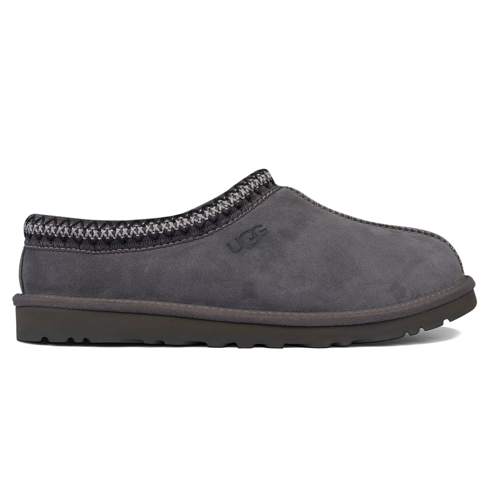 Side view of UGG Tasman Dark Grey 5950-DGRY